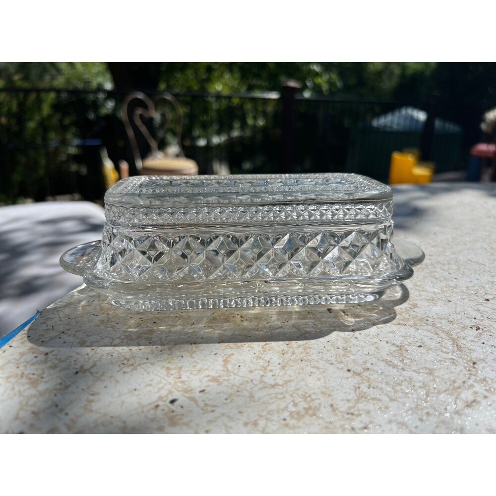 Glass Butter Dish